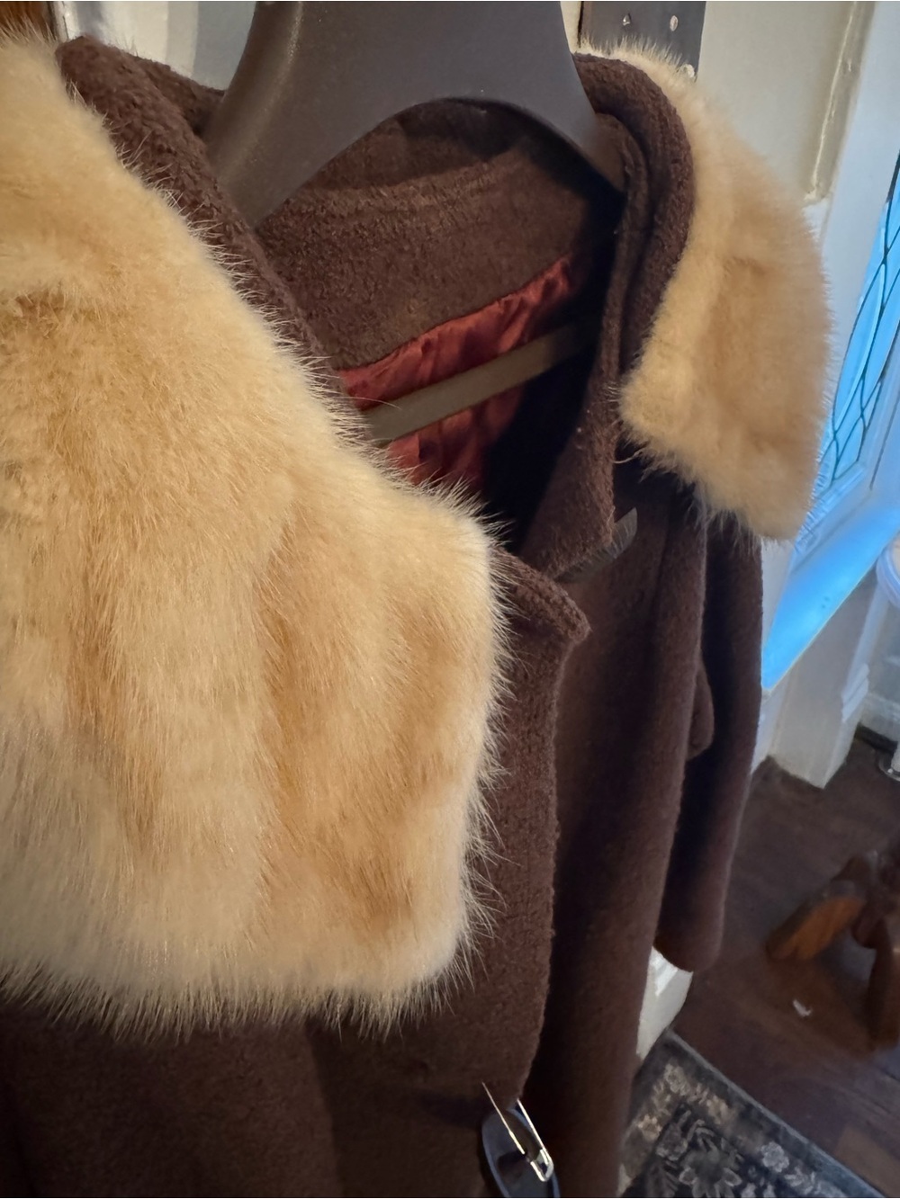 Vintage Swing Coat Michel Daniel - Picture 6 of 10